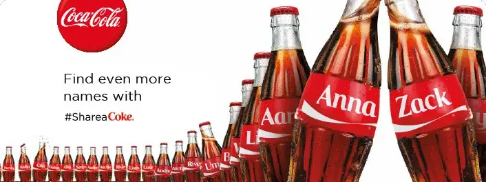 Personalization Marketing - Share a Coke
