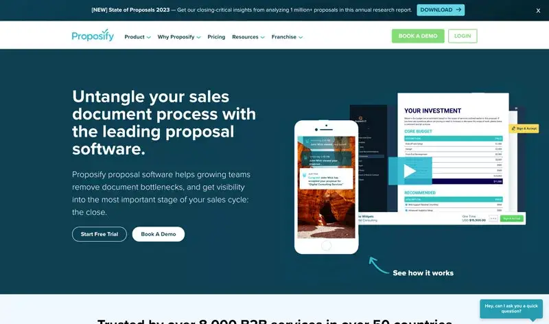 Proposify - AI Brand Marketing Tools