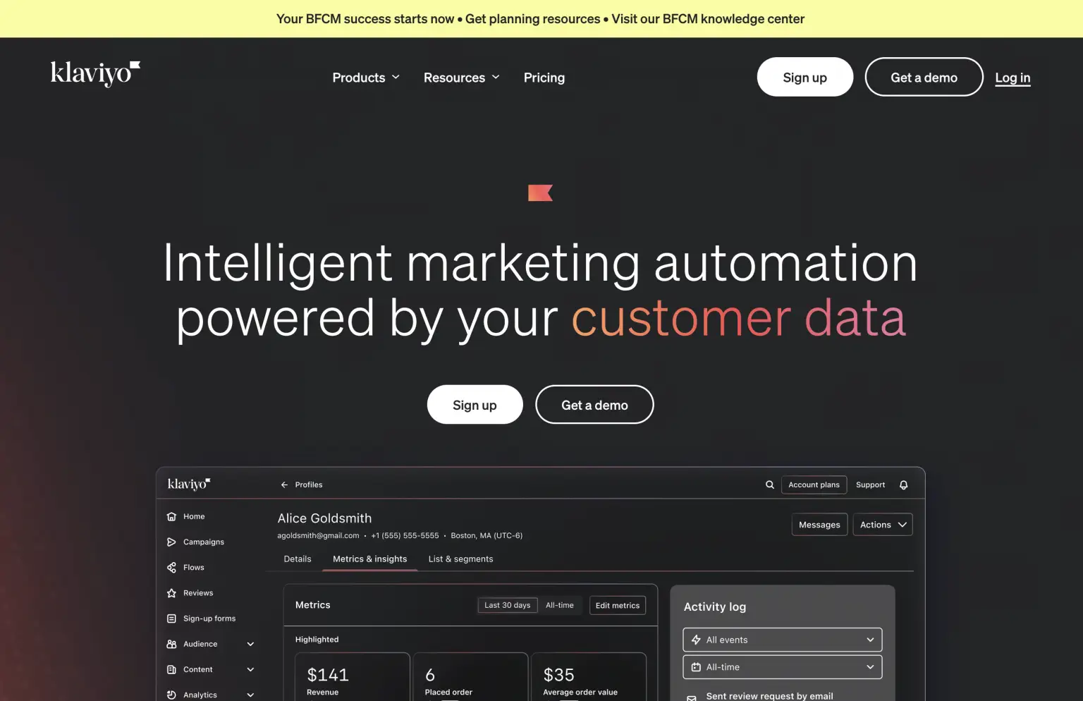 Klaviyo - Marketing Automation Tools