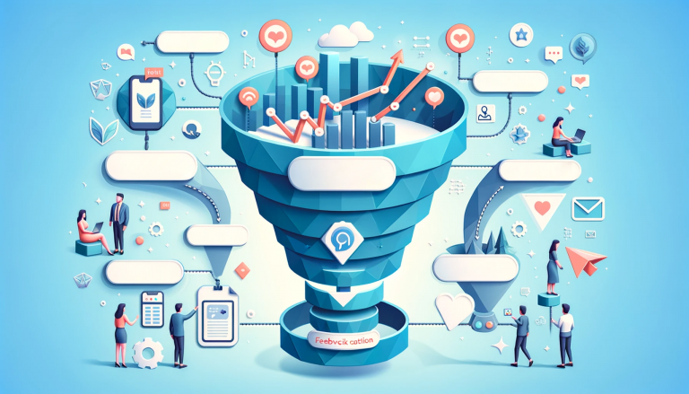 An illustrative low poly art depiction of ChatGPT's role in the MOFU stage, focusing on personalized content delivery, instant support, and insightful feedback analysis, fostering a nurturing environment for potential customers.