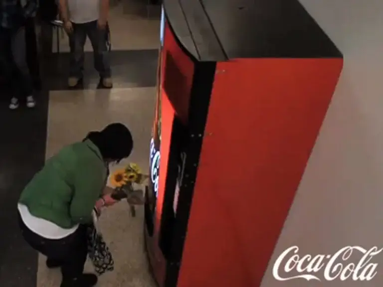 Coke’s “Happiness Machine”