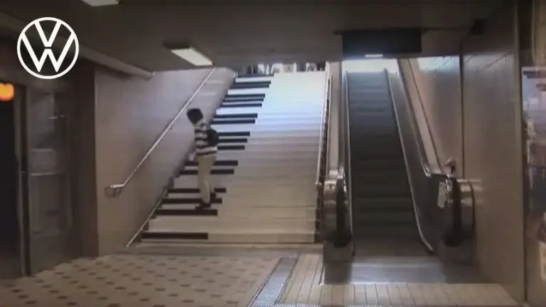 Volkswagen’s “Piano Stairs”