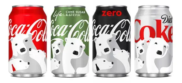 Coca-Cola’s Holiday-Themed Bottles and Cans