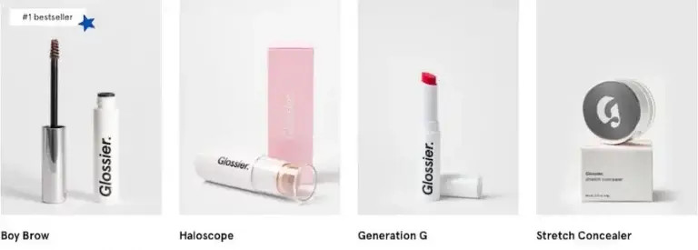 Glossier’s Digital-Friendly Packaging
